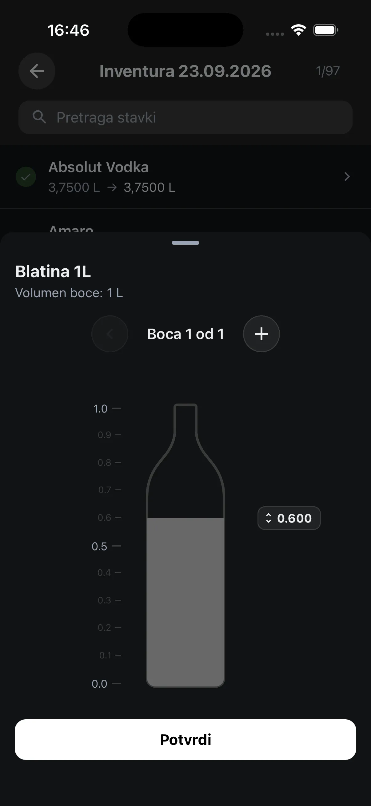 Mobilna aplikacija – Inventura